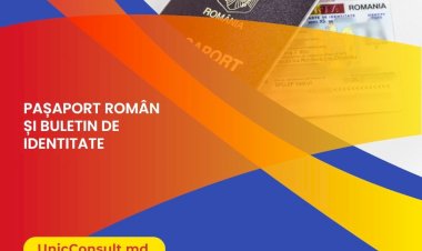 Pașaport românesc și buletin de identitate